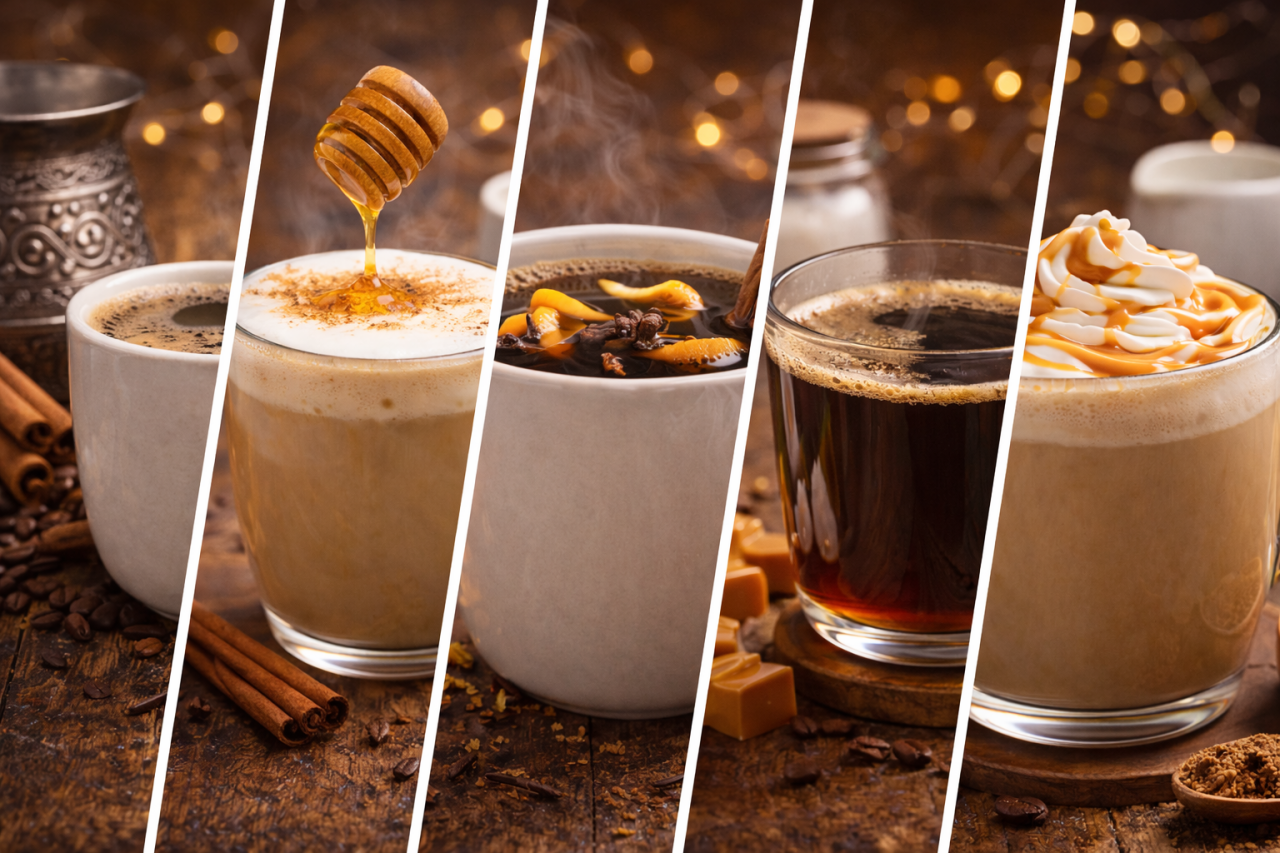 Kış Aylarında Evde Yapılabilecek Lezzetli Sıcak Kahve Tarifleri
